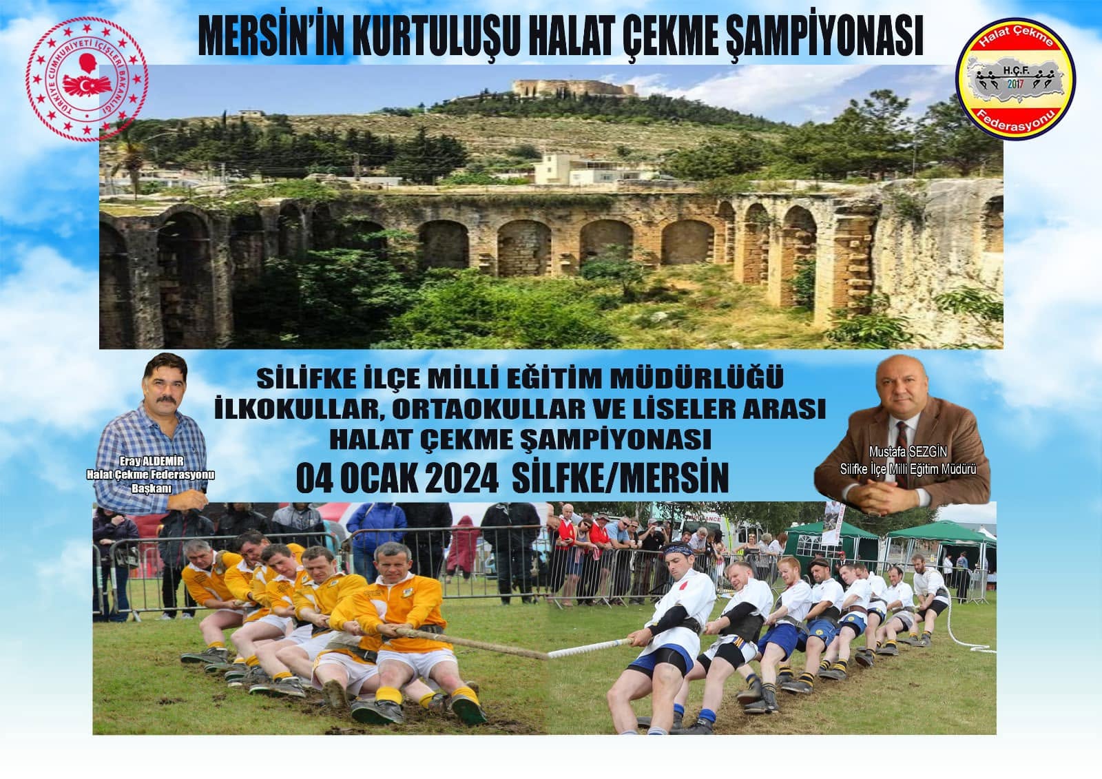 Mersin’in Kurtuluşu Halat Çekme Şampiyonası
