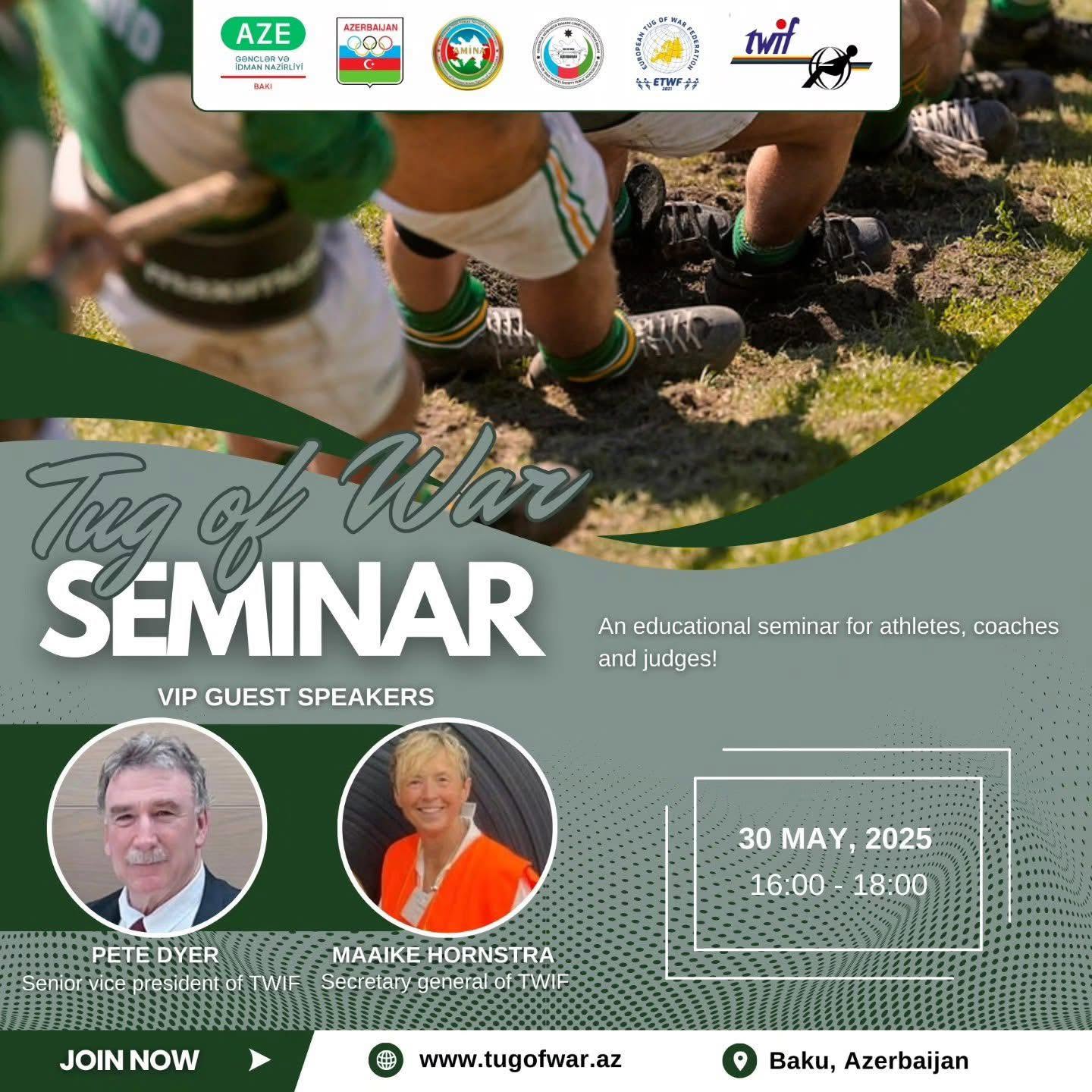 ANNOUNCEMENT | International Tug-of-War Seminar - Baku 2025