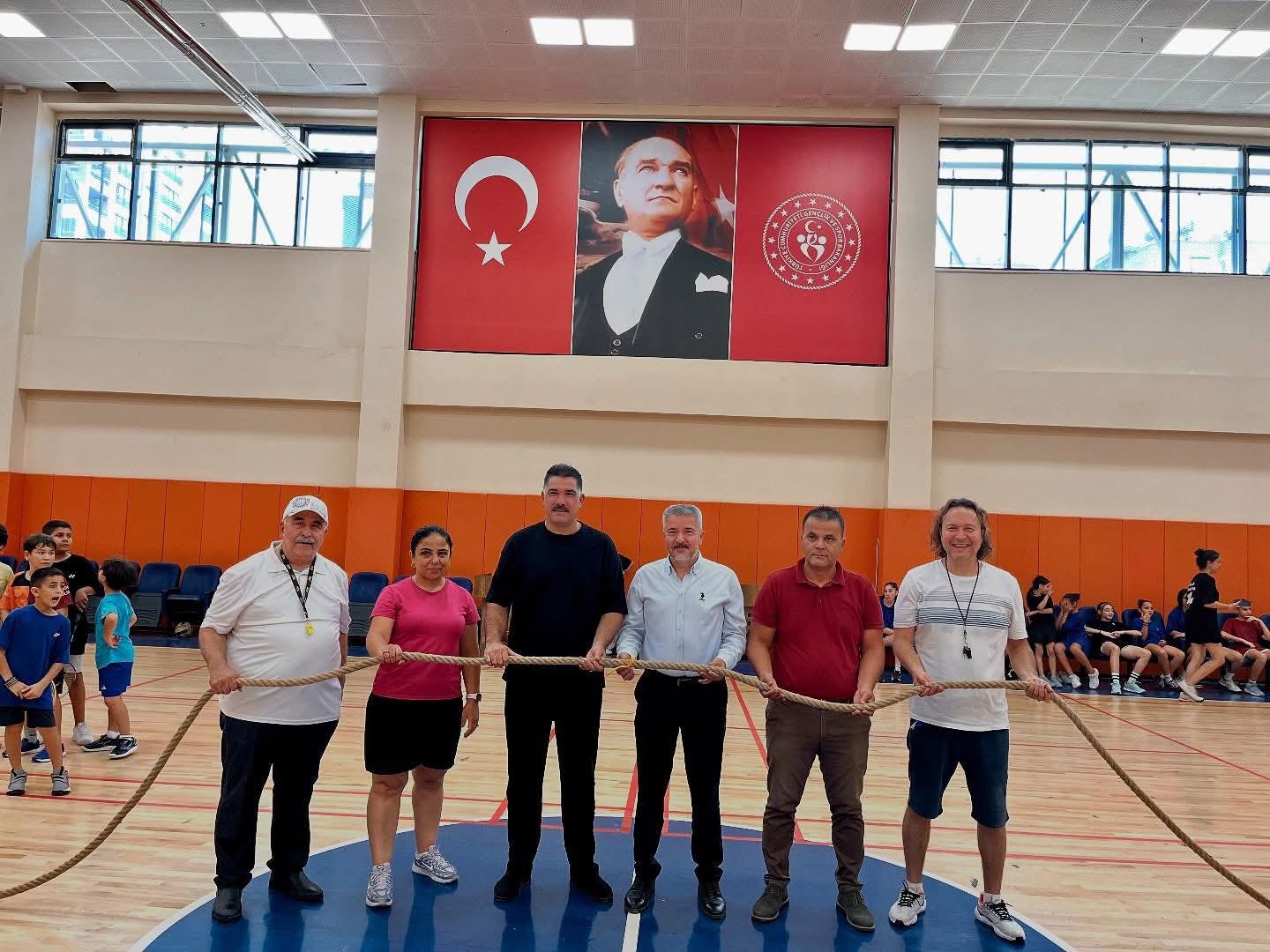 As the Tug-of-War Federation, we got together with our young people.