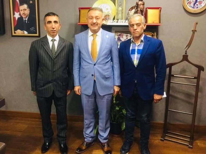 Mersin Milletvekili Hacı ÖZKAN beyfendiyi Makamında Ziyaret