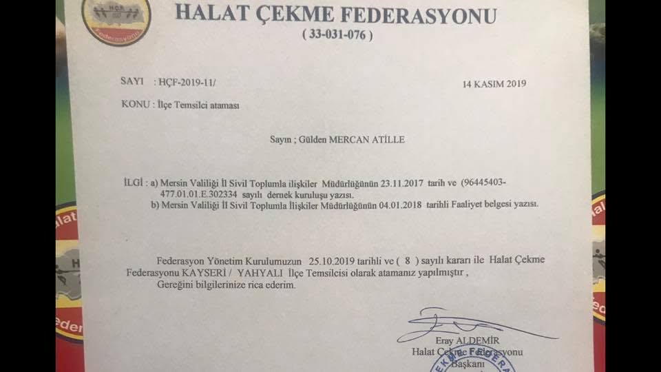 Gülden Mercan Atille hocamız atanmıştır.