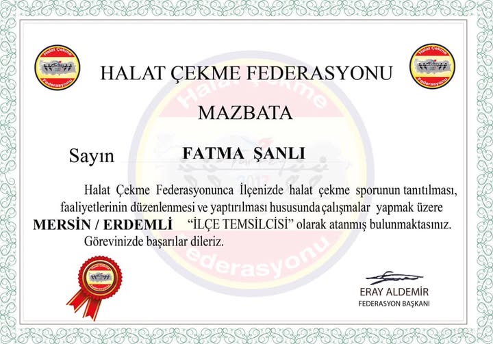 Fatma Şanlı hocamız atanmıştır.