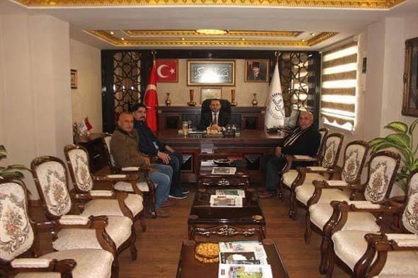 Dr. Şaban Kondi’ye makamlarında ziyaret