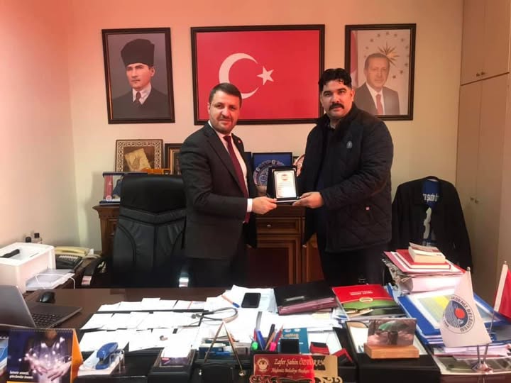 Zafer Şahin Özturan’ı makamlarında ziyaret