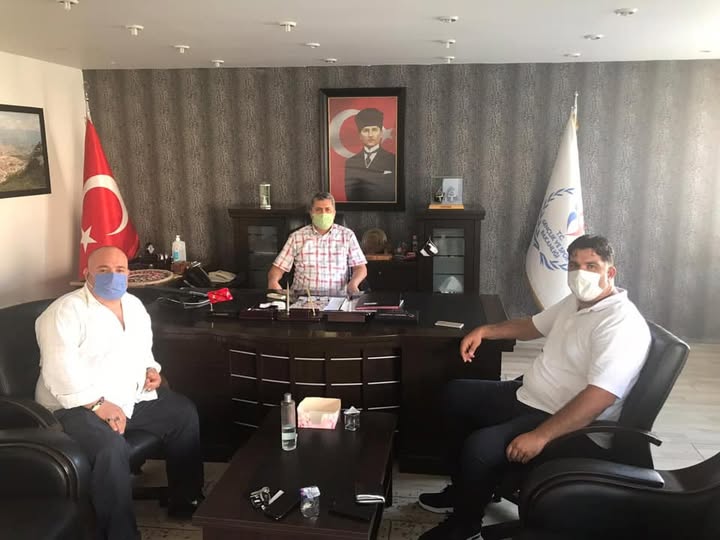 M. Cemil Şensöz’ü makamında ziyaret