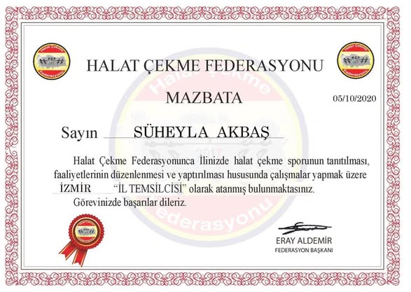 Süheyla Akbaş hocamız atanmıştır..