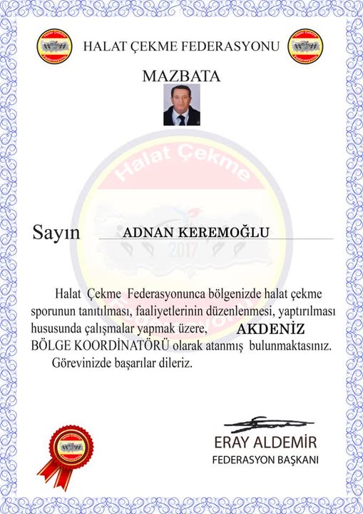 Adnan KEREMOĞLU hocamızın  ataması yapılmıştır.