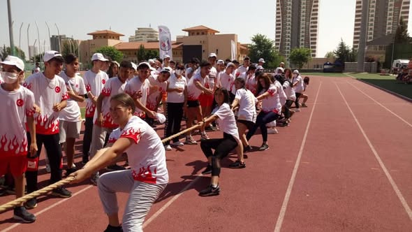 Mersin İlinde Nevin Yanıt Atletizm Spor Kompleksinde Düzenlenen Organizasyonda Farkındalık Yarattı