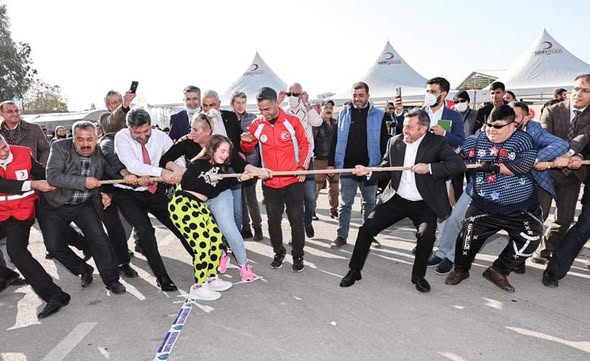 Engelliler Haftası Çerçevesinde Engelli Sporcular Ve Bireylerle Halat Çekme Etkinliği Yapıldı.