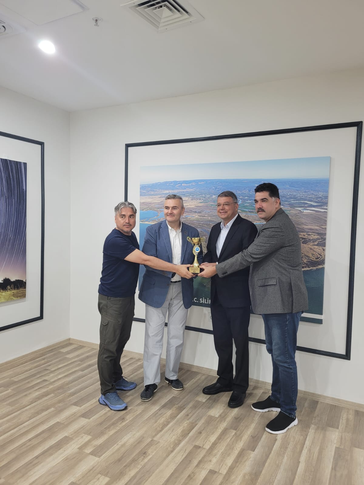 A visit to Silifke Mayor Dr. Mustafa Turgut at his office. - 2