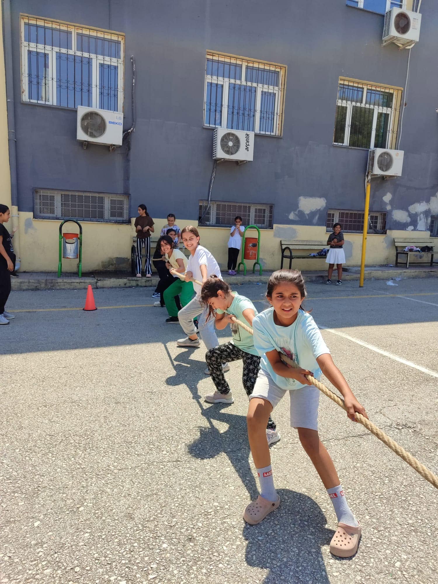Coordinated by our Niğde Provincial Representative Mehmet Ali İnan, our Tug-of-War Event—held outside of class hours as part of the Religious Education courses organized at the Mersin Chamber of Agriculture Middle School under the auspices of the Elmalı/Ç - 4