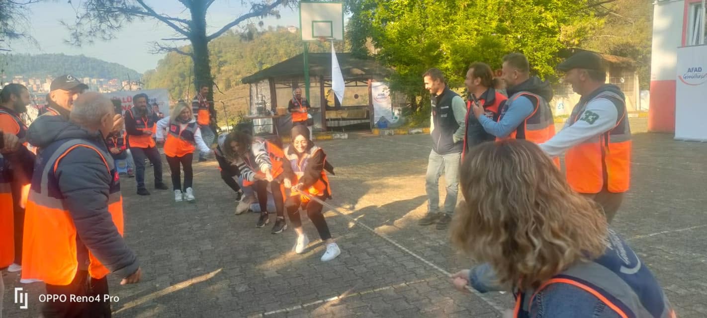 As part of AFAD Volunteer Week, a “Tug-of-War” event was held. - 1