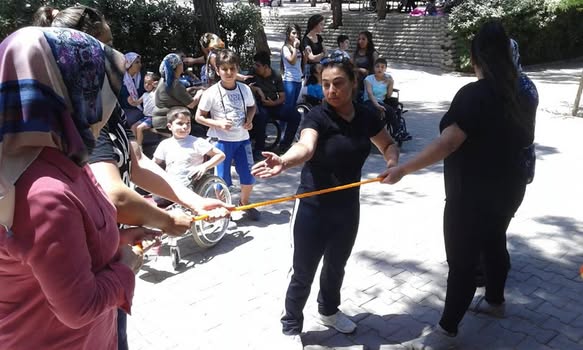 An outdoor tug-of-war championship was held. - 1